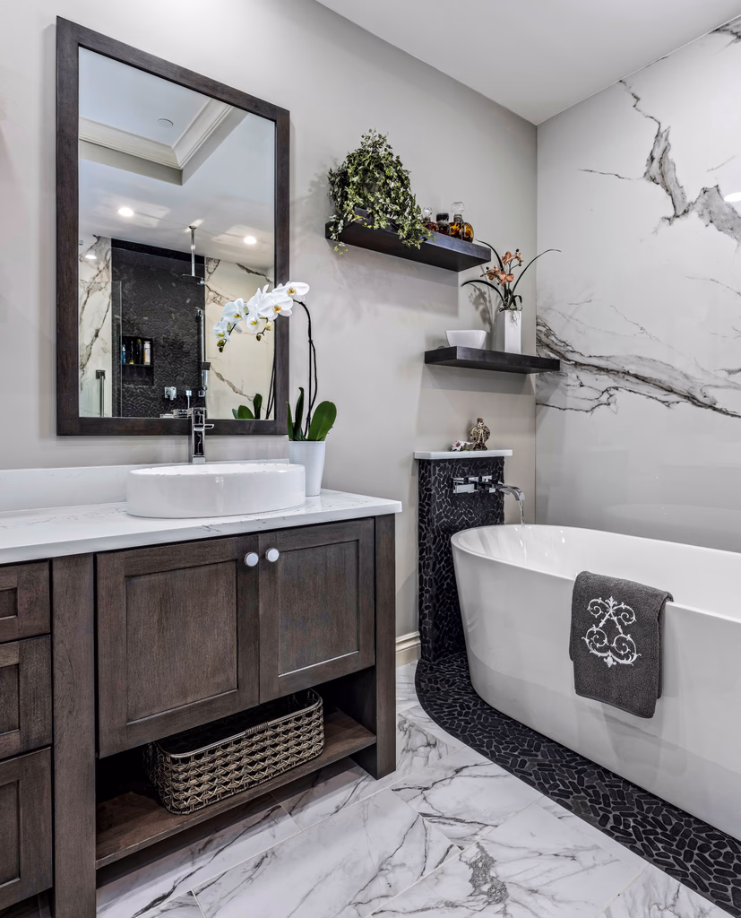 Updated bathroom